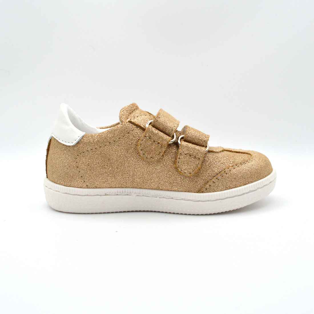 La Pregiata | Sneaker oro glitter