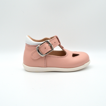 La Pregiata | Sandalo in pelle rosa con cinturino