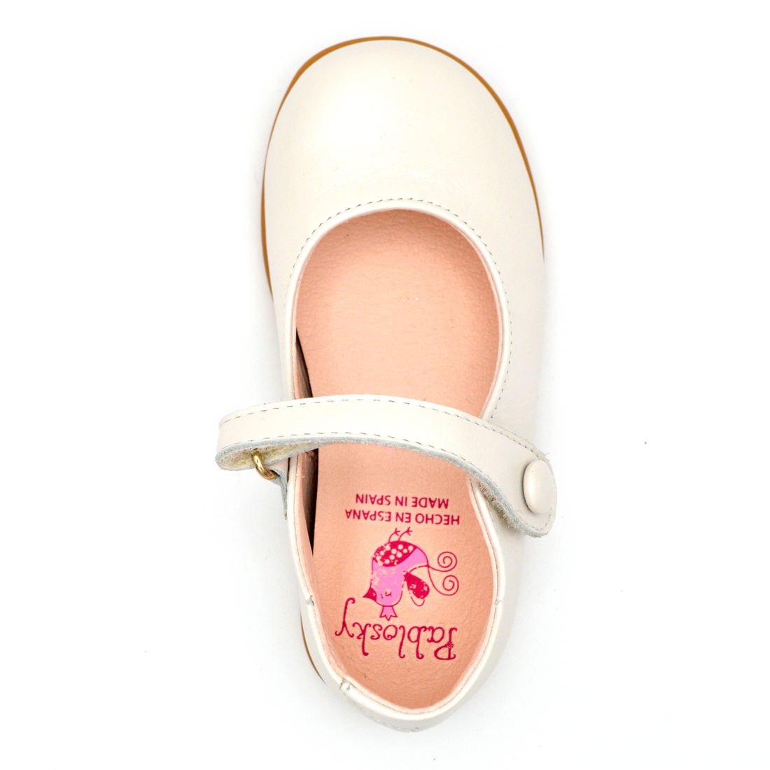 Pablosky | Ballerine Mary Jane avorio