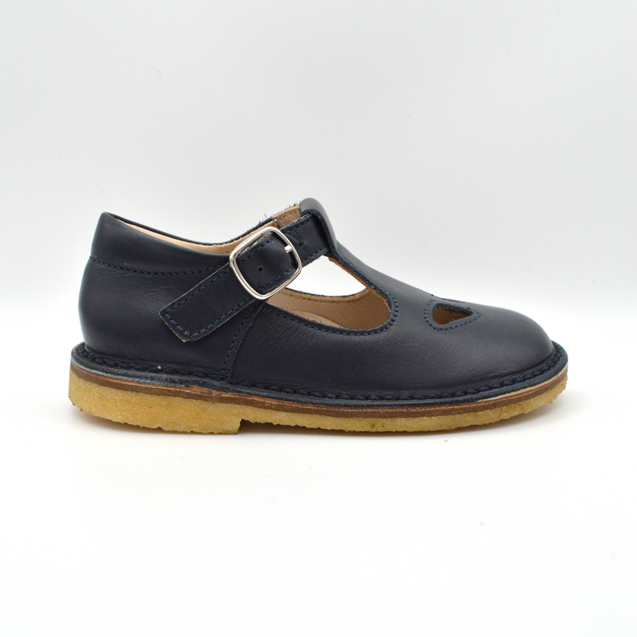 Mobi Dick | Sandalo in pelle blu navy con cinturino
