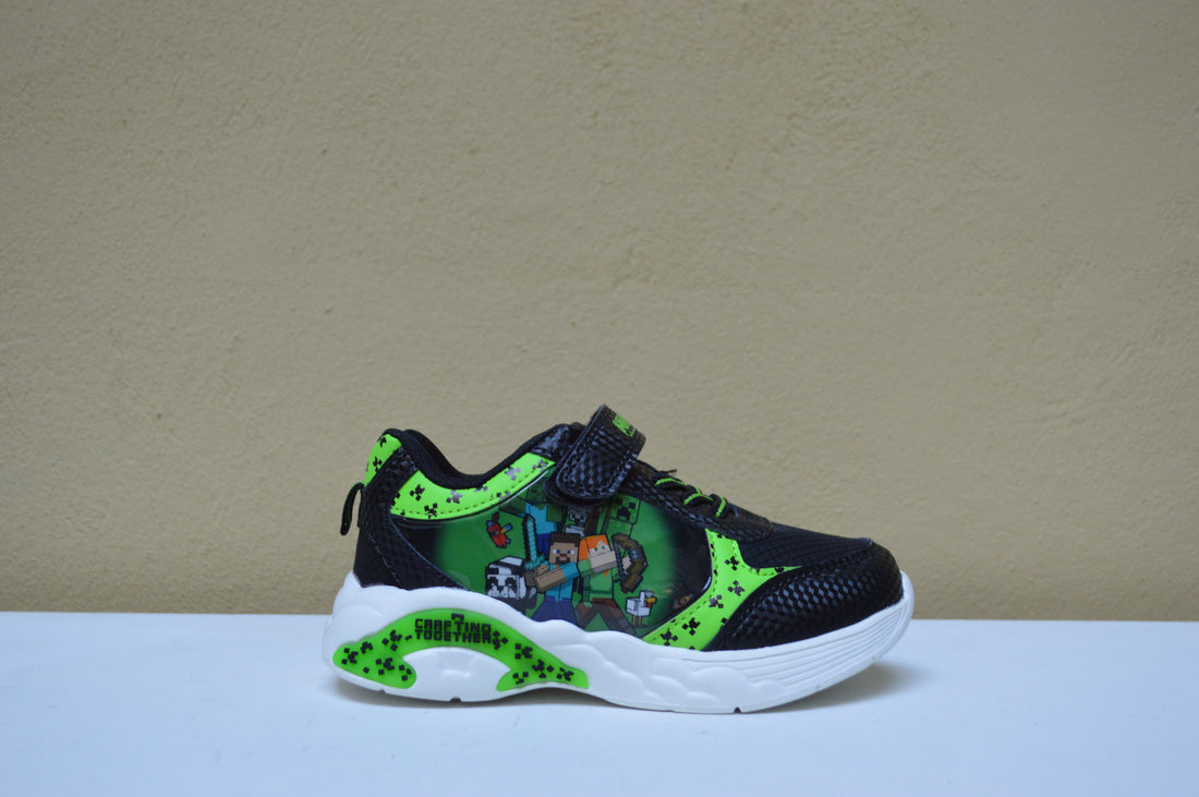 Minecraft - Sneaker con Luci e Grafiche Gamer