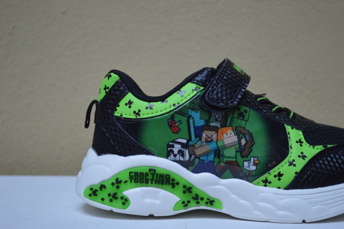 Minecraft - Sneaker con Luci e Grafiche Gamer
