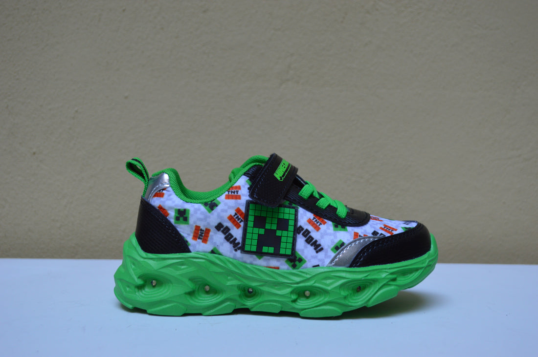Minecraft - Sneaker con Luci e Grafiche TNT