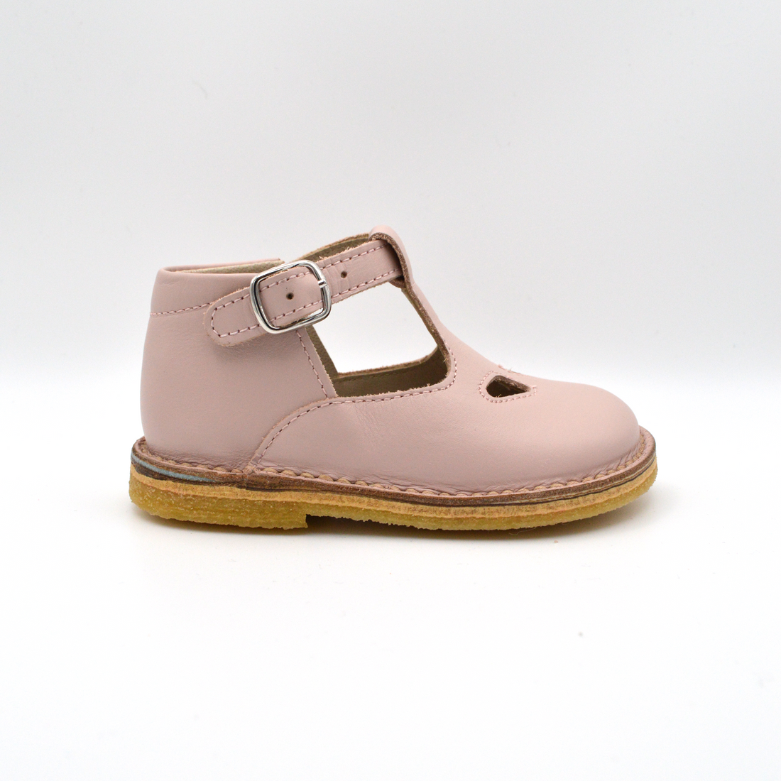 Mobi Dick | Sandaletto in pelle rosa baby con cinturino