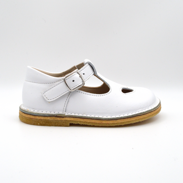 Mobi Dick | Sandalo in pelle bianca con cinturino