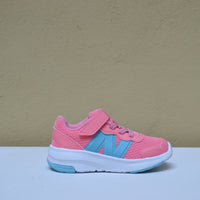 New Balance - Sneaker Rosa e Turchese con Strappo