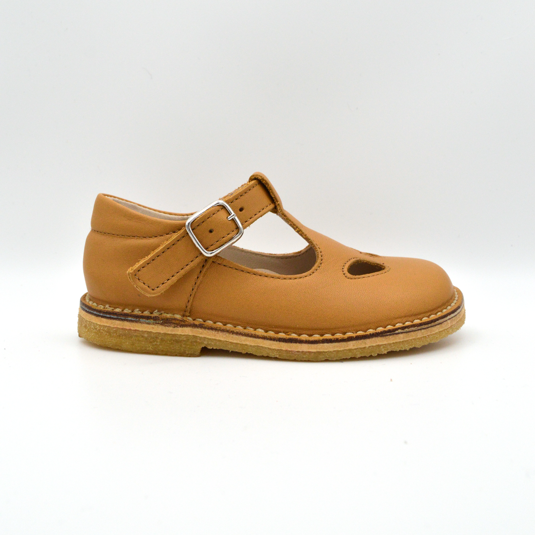 Mobi Dick | Sandalo in pelle camel con cinturino