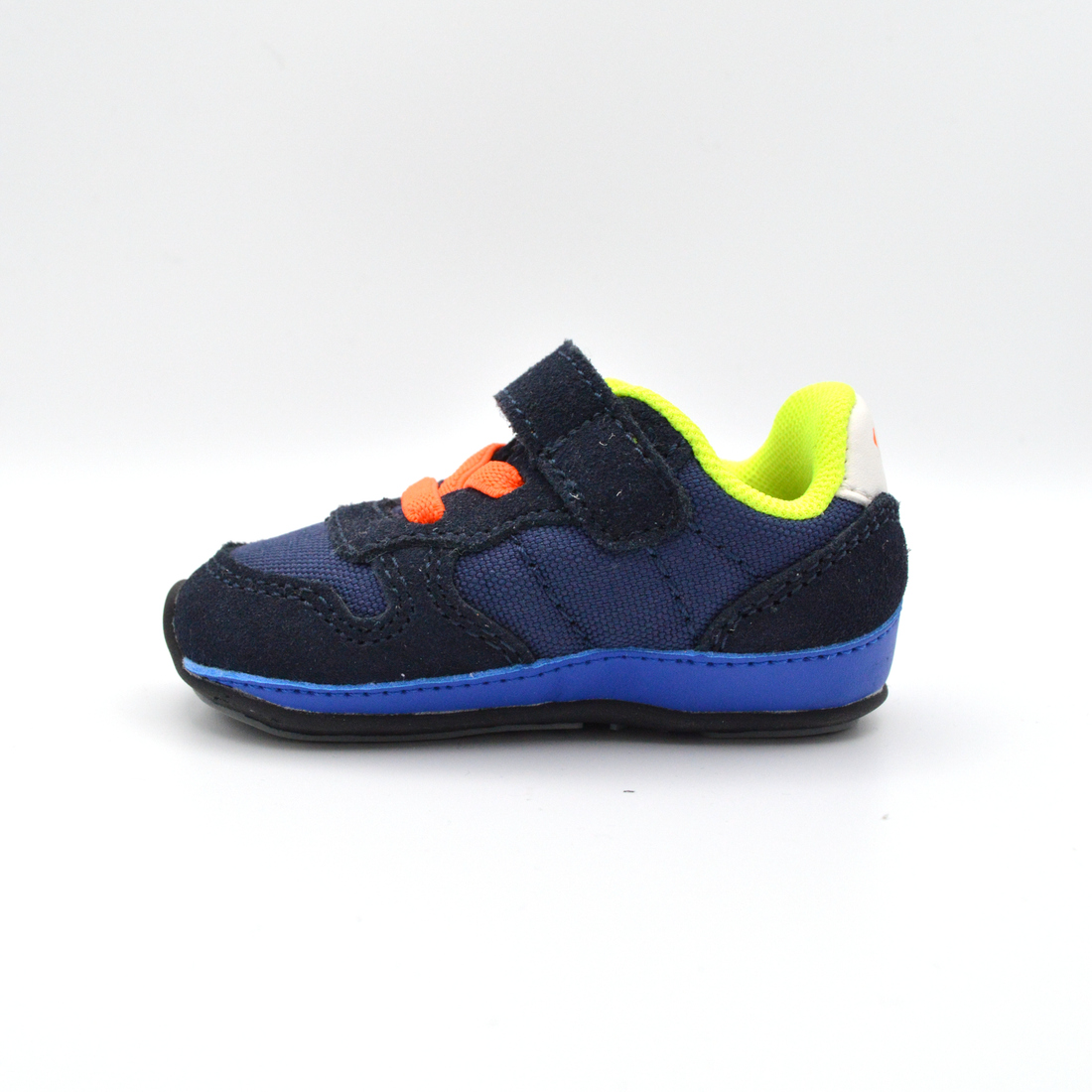 SUN68 | Sneaker baby blu con velcro e lacci