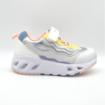 Lumberjack | Sneaker argento e rosa