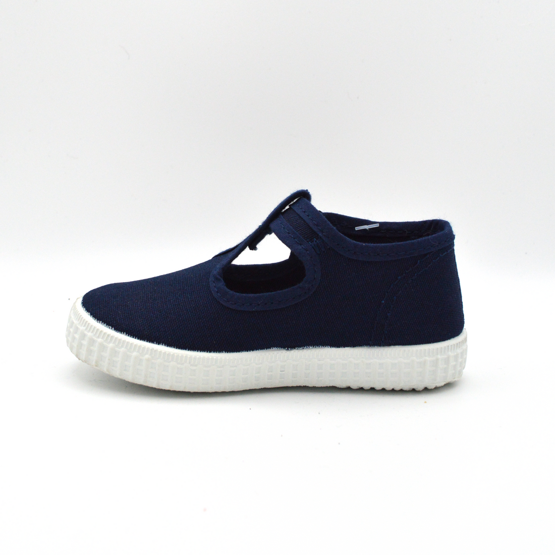 Cienta | Sandalo in tela blu navy