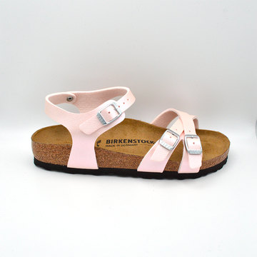 Birkenstock | Sandalo rosa con incrocio
