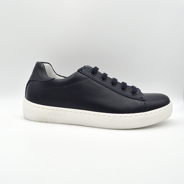Mobi Dick | Sneaker pelle blu