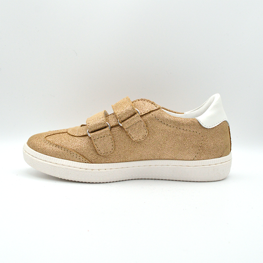 La Pregiata | Sneaker oro glitter