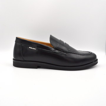 Pablosky | Mocassino in pelle nero