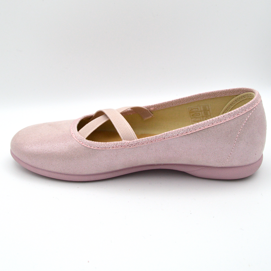 Batilas | Ballerina rosa con incrocio