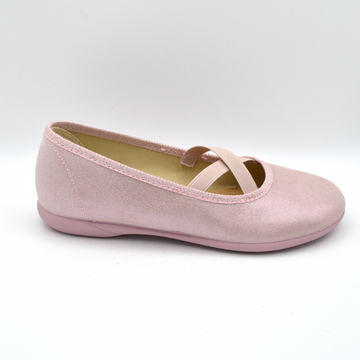 Batilas | Ballerina rosa con incrocio