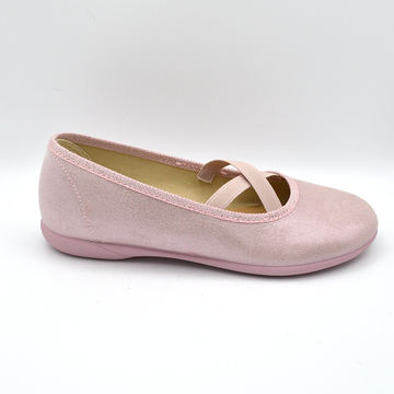 Batilas | Ballerina rosa con incrocio