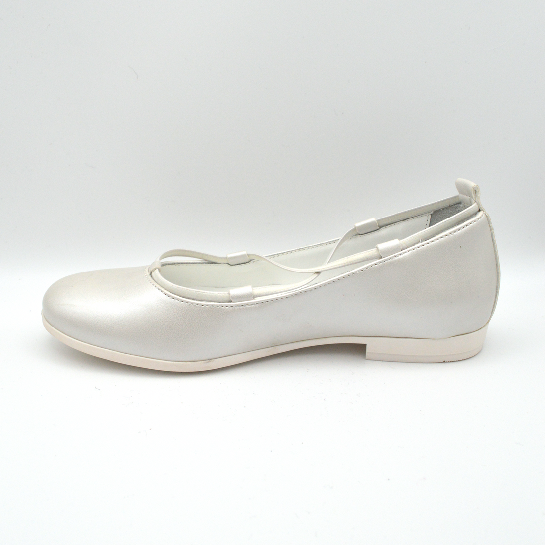 La Pregiata | Ballerina pelle bianca