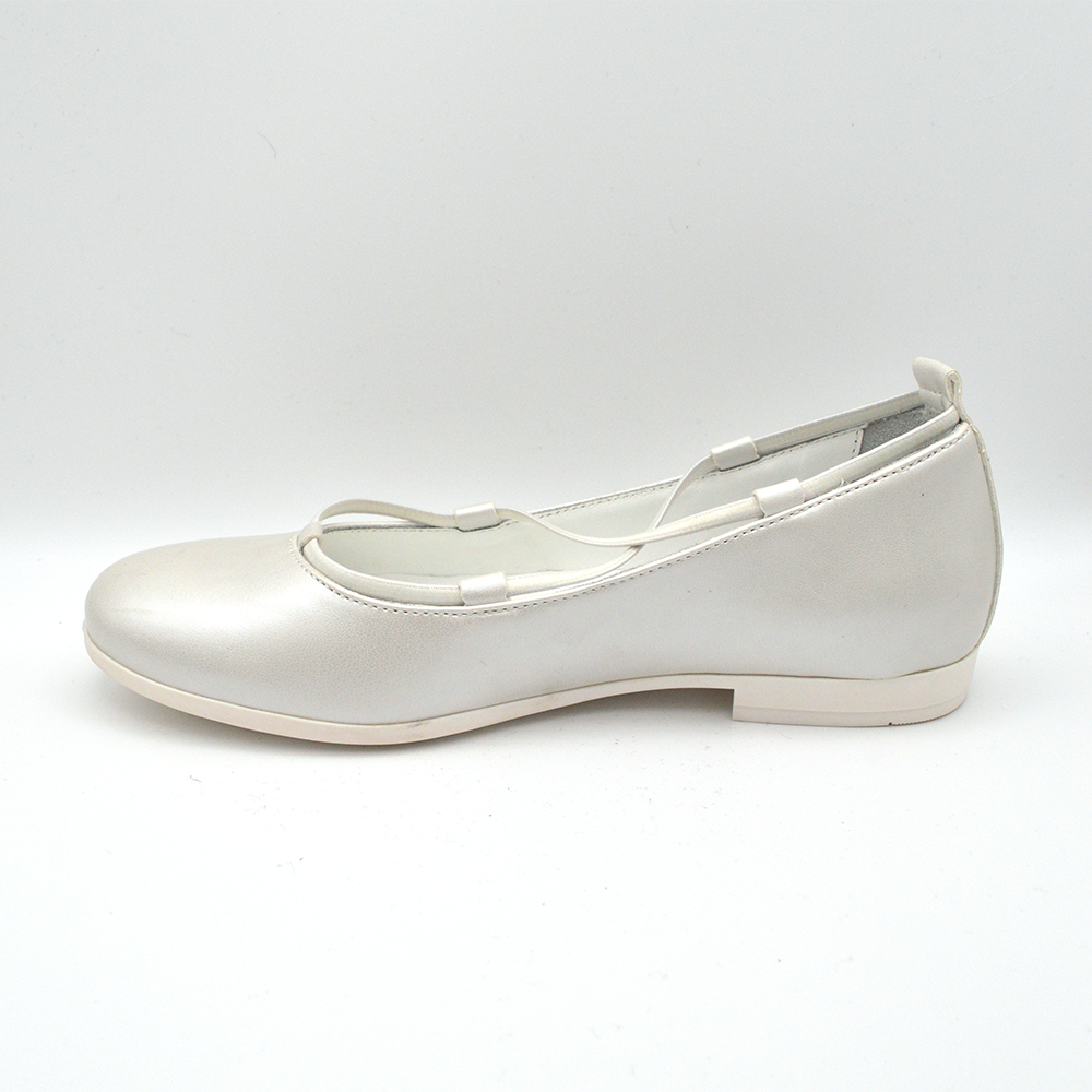 La Pregiata | Ballerina pelle bianca