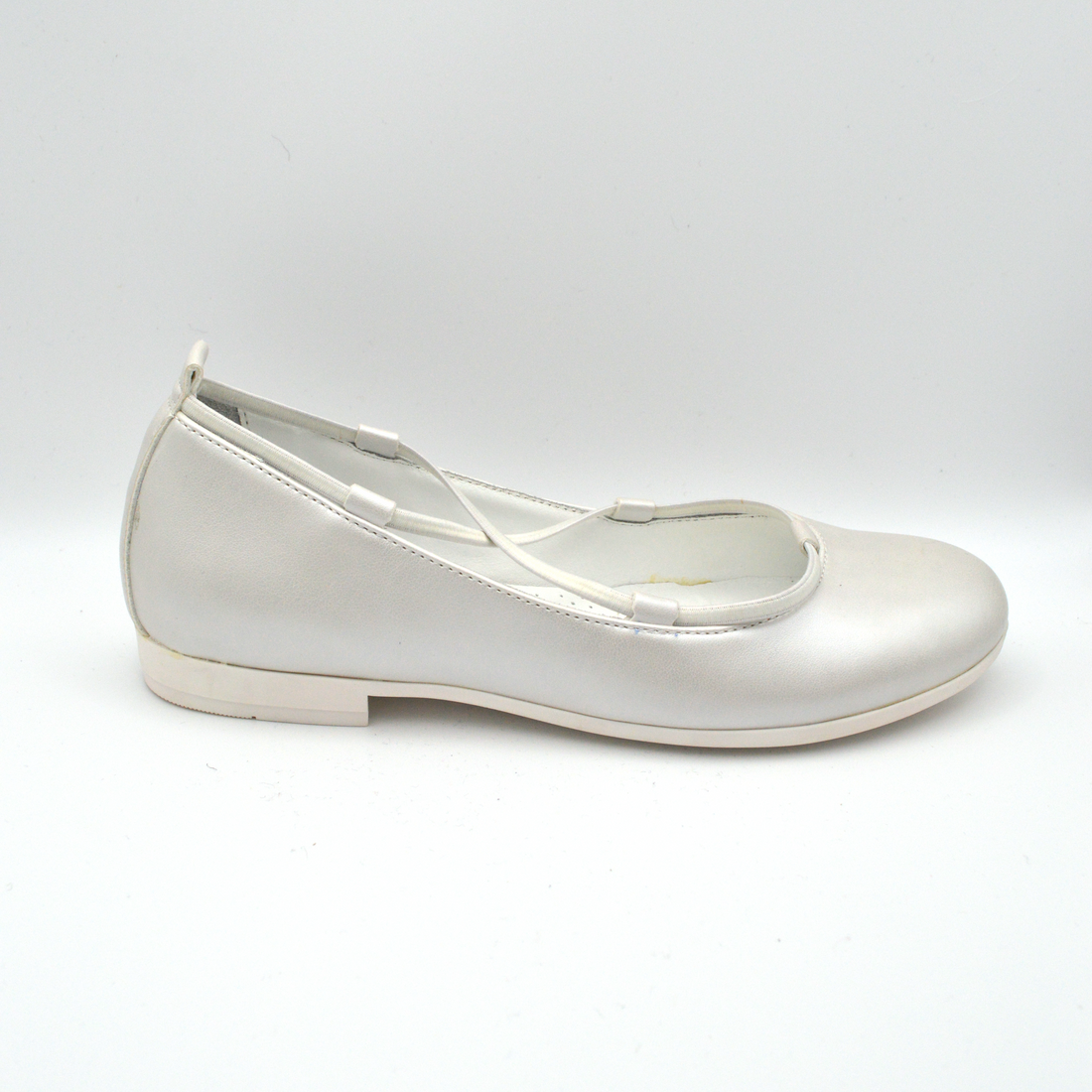 La Pregiata | Ballerina pelle bianca