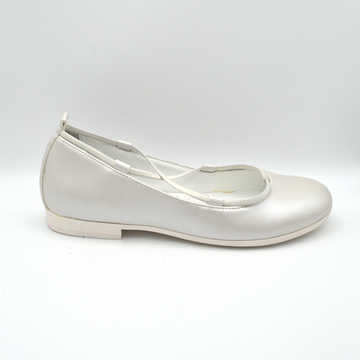 La Pregiata | Ballerina pelle bianca