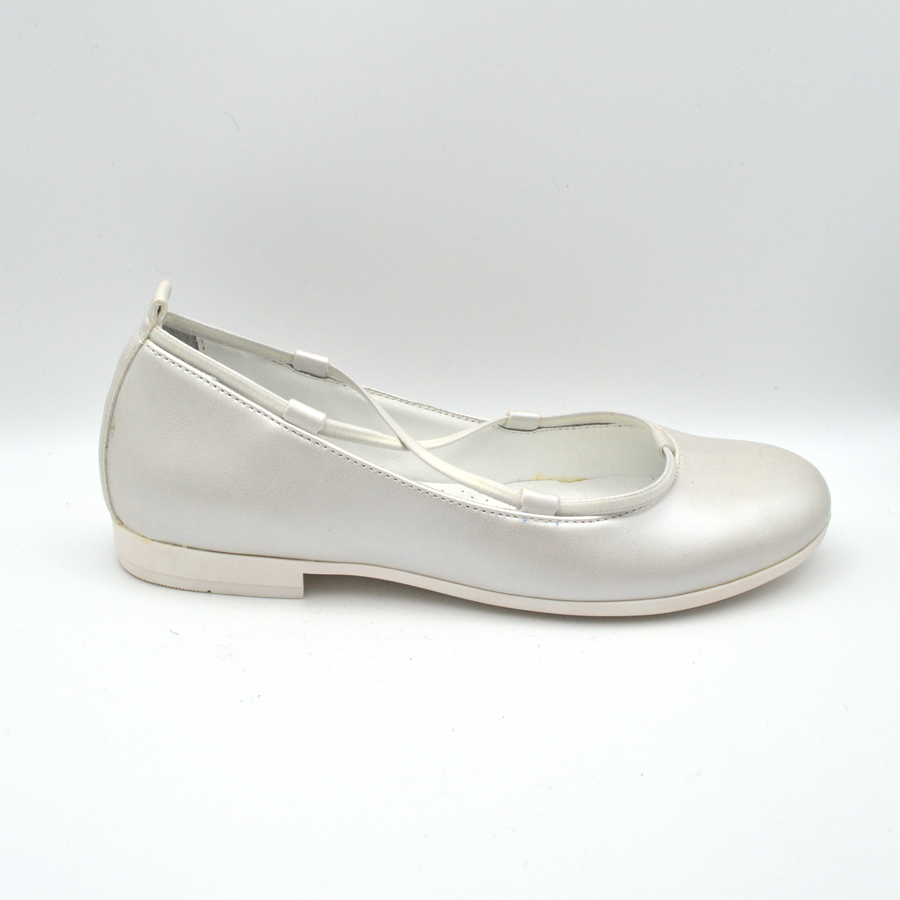 La Pregiata | Ballerina pelle bianca