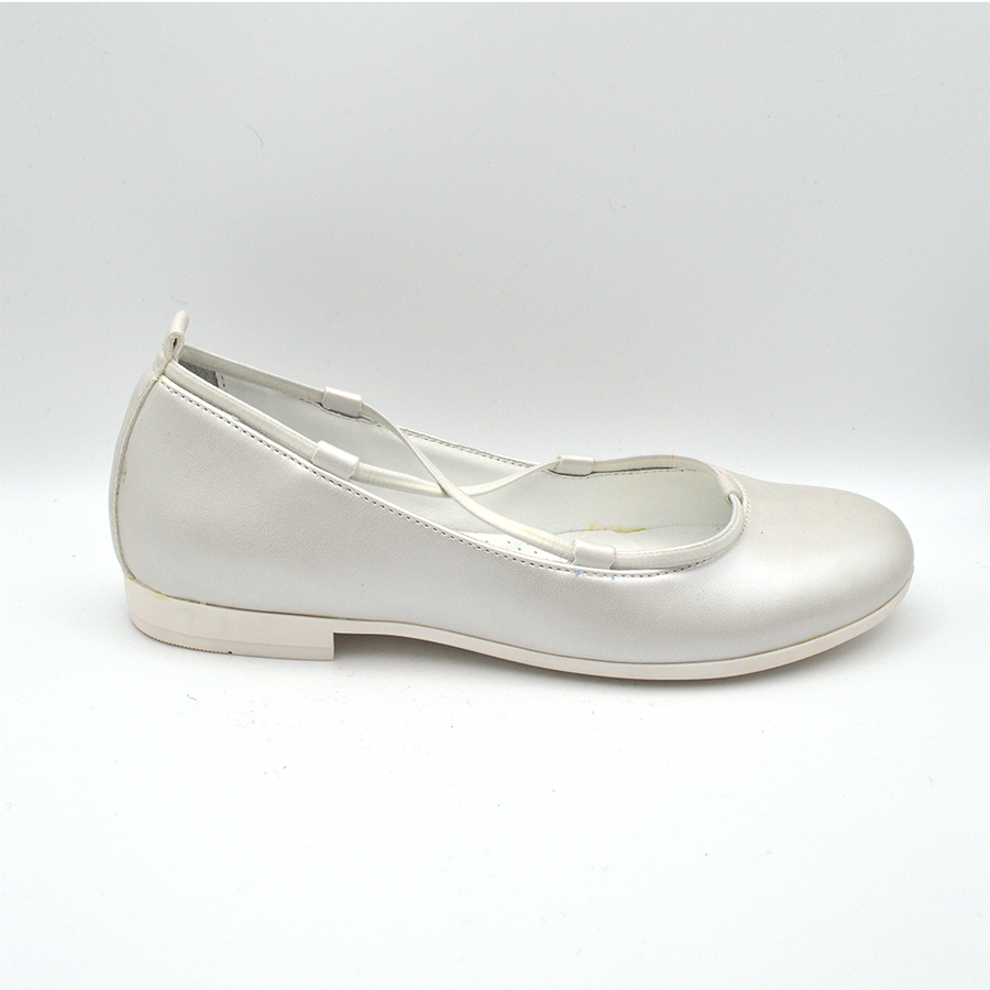 La Pregiata | Ballerina pelle bianca