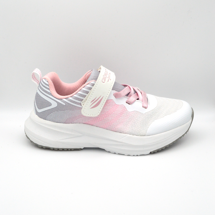 Grünland | Sneaker bianca e rosa