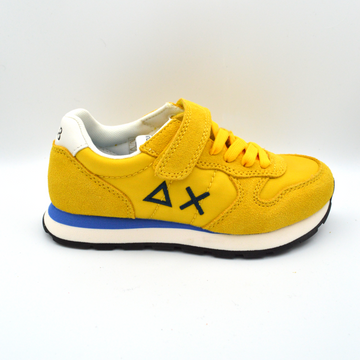 SUN68 | Sneaker giallo lacci e velcro