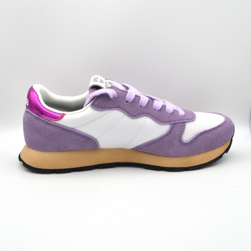 SUN68 | Sneaker lilla con lacci