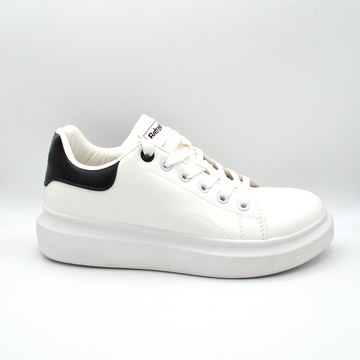 Refresh | Sneaker platform bianca e nera