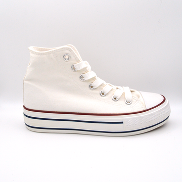Refresh | Sneaker con lacci bianca