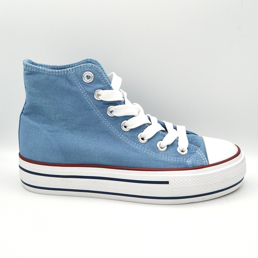 Refresh | Sneaker con lacci denim