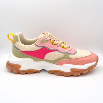 Refresh | Sneaker rosa e verde