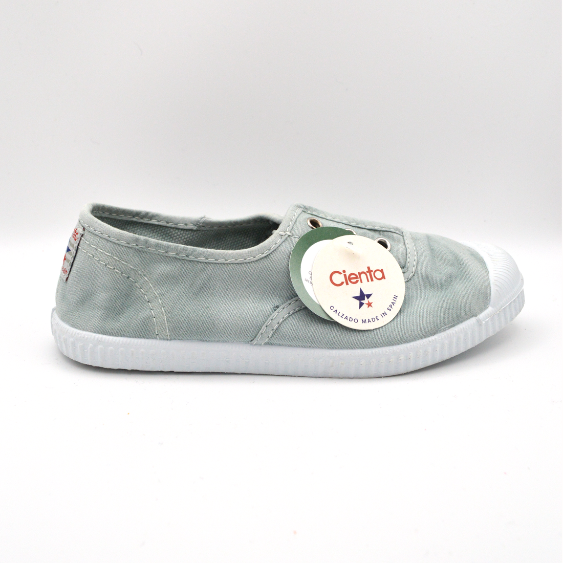 Cienta | Slip on grigio perla