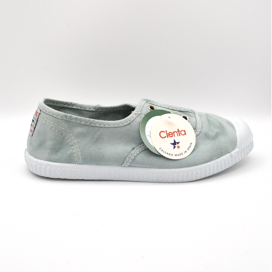 Cienta | Slip on grigio perla