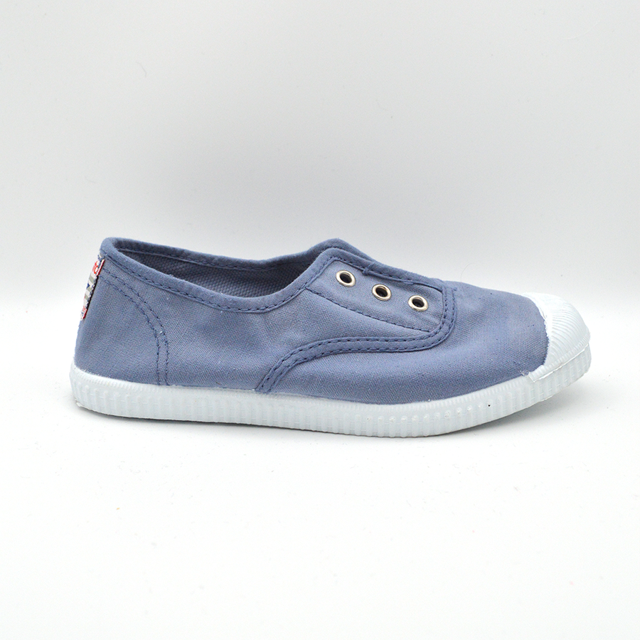 Cienta | Slip on blue denim