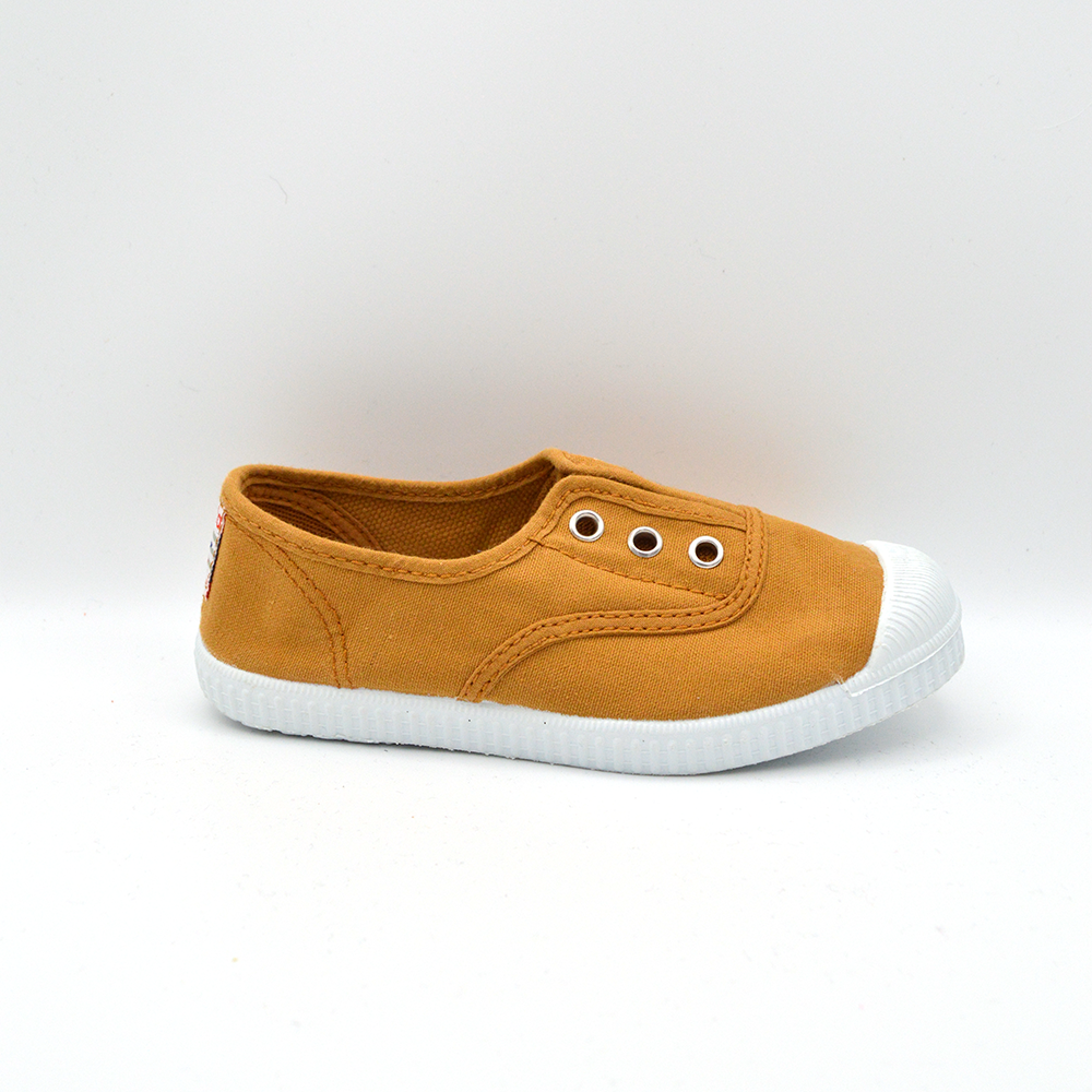 Cienta | Slip on giallo ocra