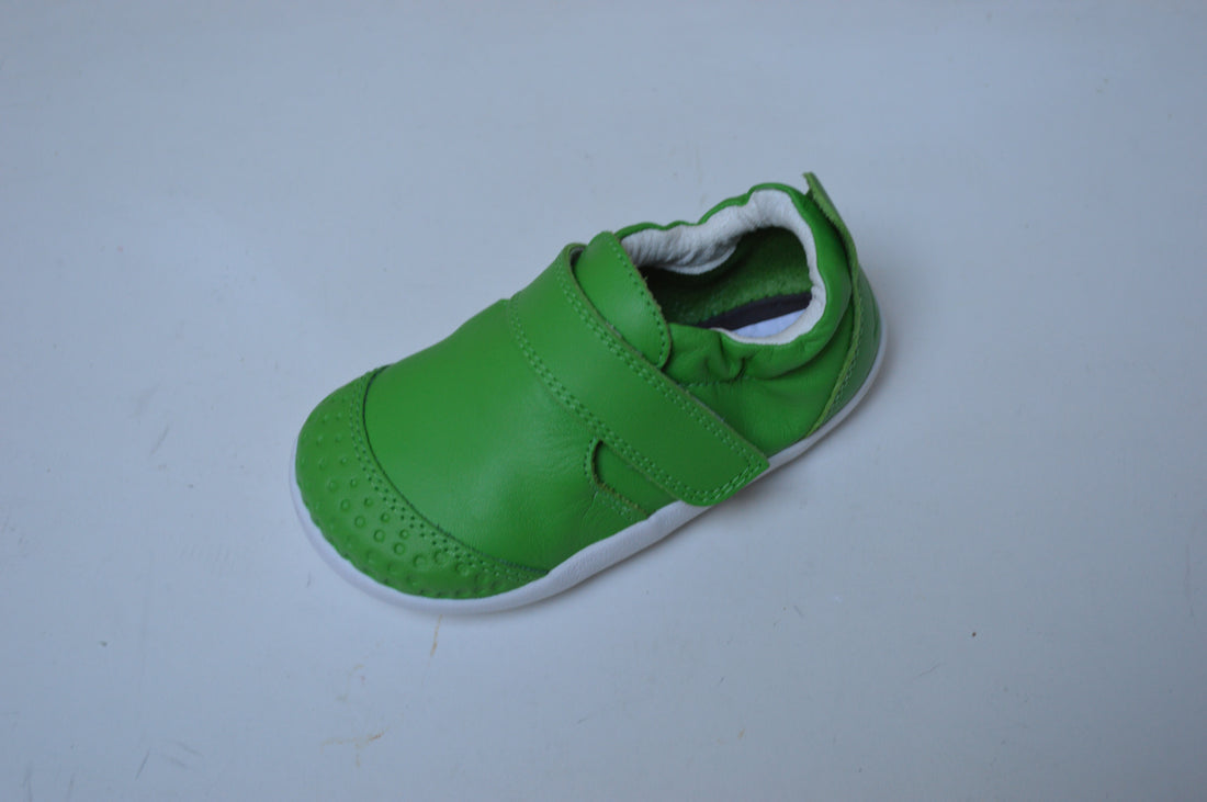 Bobux | Sneaker con velcro in pelle