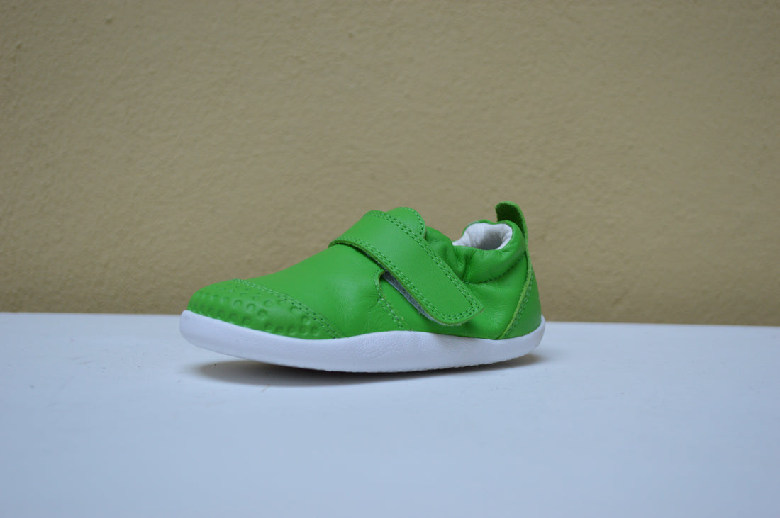 Bobux | Sneaker con velcro in pelle