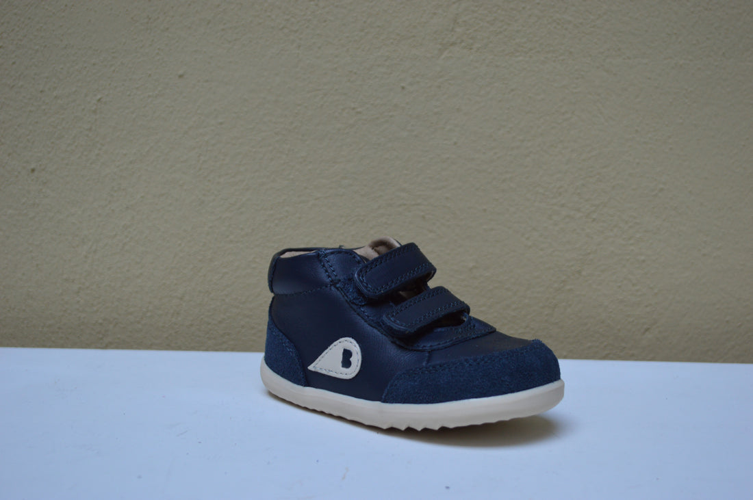 Bobux Hi Court – Lo Scarponcino Primi Passi in Pelle e Suede