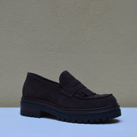 La Pregiata – Mocassino Chunky con Frange e Suola Carrarmato