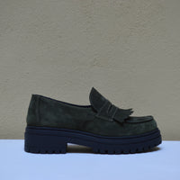 La Pregiata – Mocassino Chunky con Frange e Suola Carrarmato