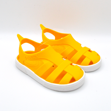 Boatilus | Sandalo a gabbietta giallo