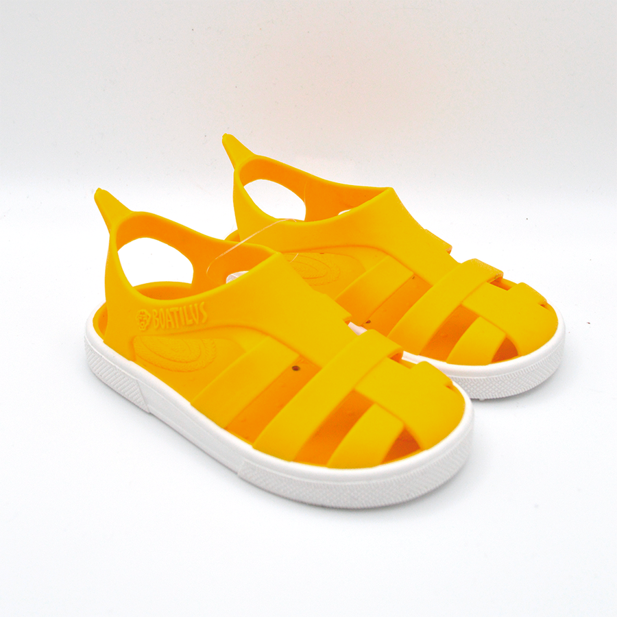Boatilus | Sandalo a gabbietta giallo