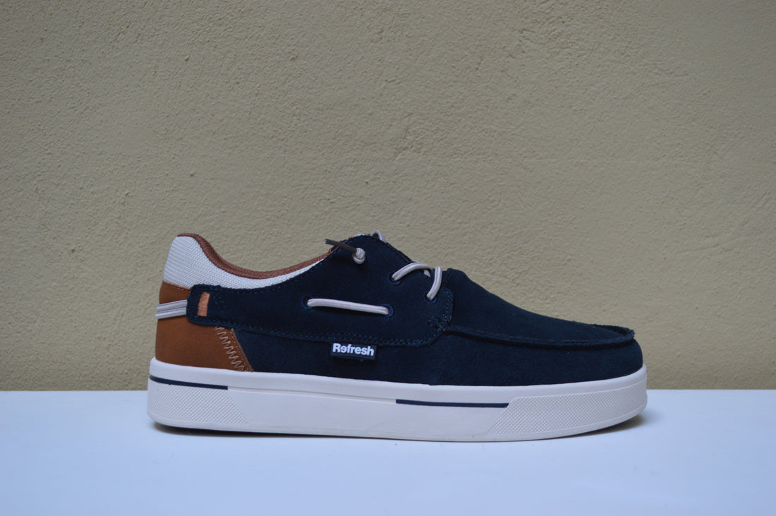 Scarpa Refresh da Uomo – Stile Casual-Boat &amp; Urban Comfort