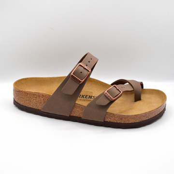 Birkenstock | Sandalo ciocolato con incrocio