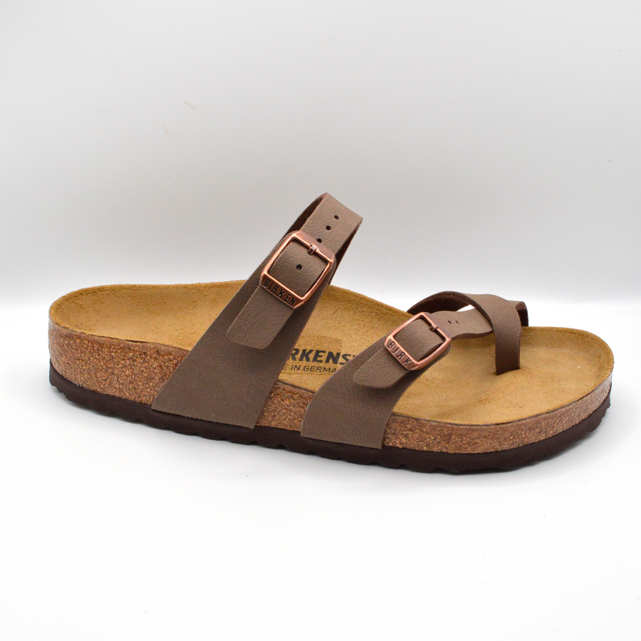 Birkenstock | Sandalo ciocolato con incrocio
