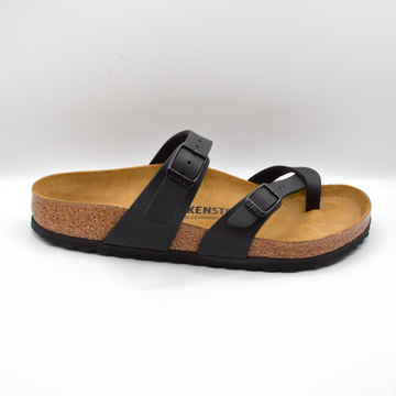 Birkenstock | Sandalo nero con incrocio