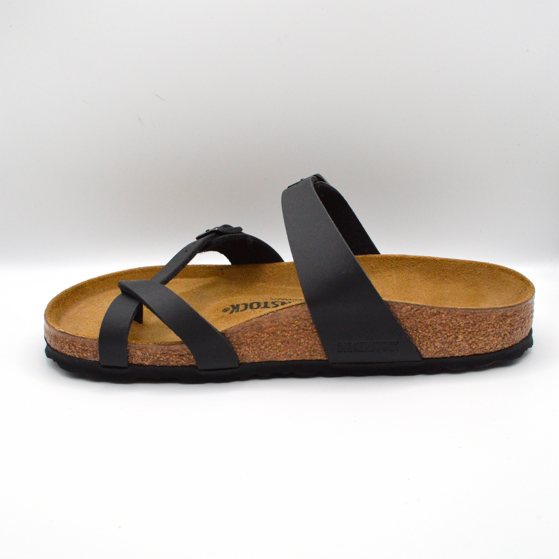 Birkenstock | Sandalo nero con incrocio